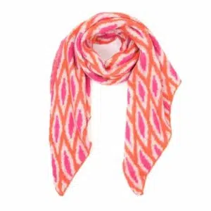 Roze oranje zachte sjaal