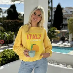 ITALY LA DOLCE VITA sweater